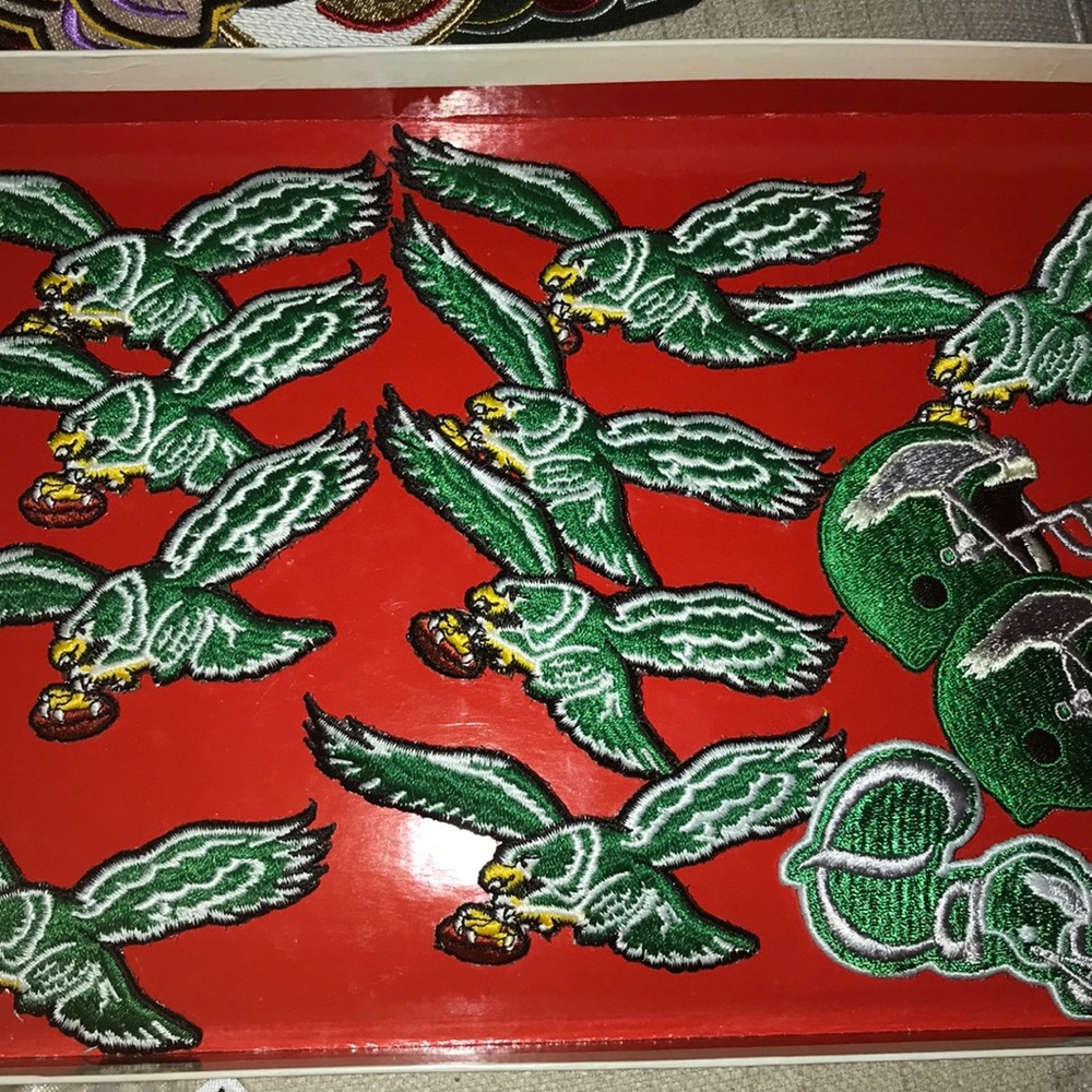 Bulk size eagle patches